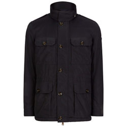 Hackett London Waxed 4-Pocket Jacket, Navy